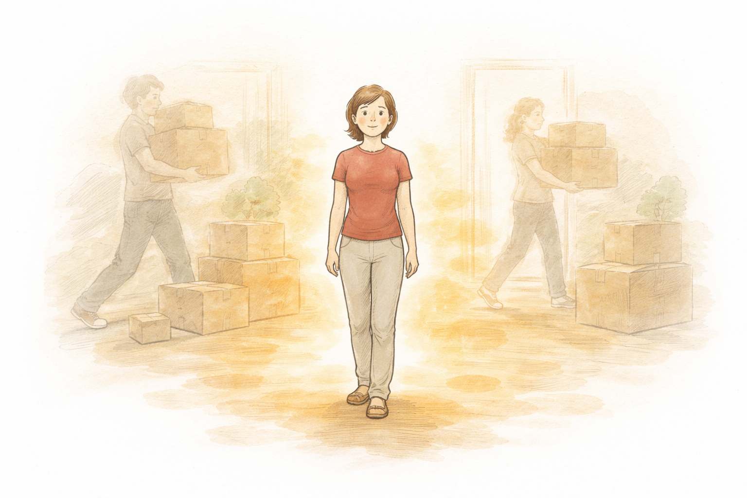 Calm and predictable home removal for autistic individuals