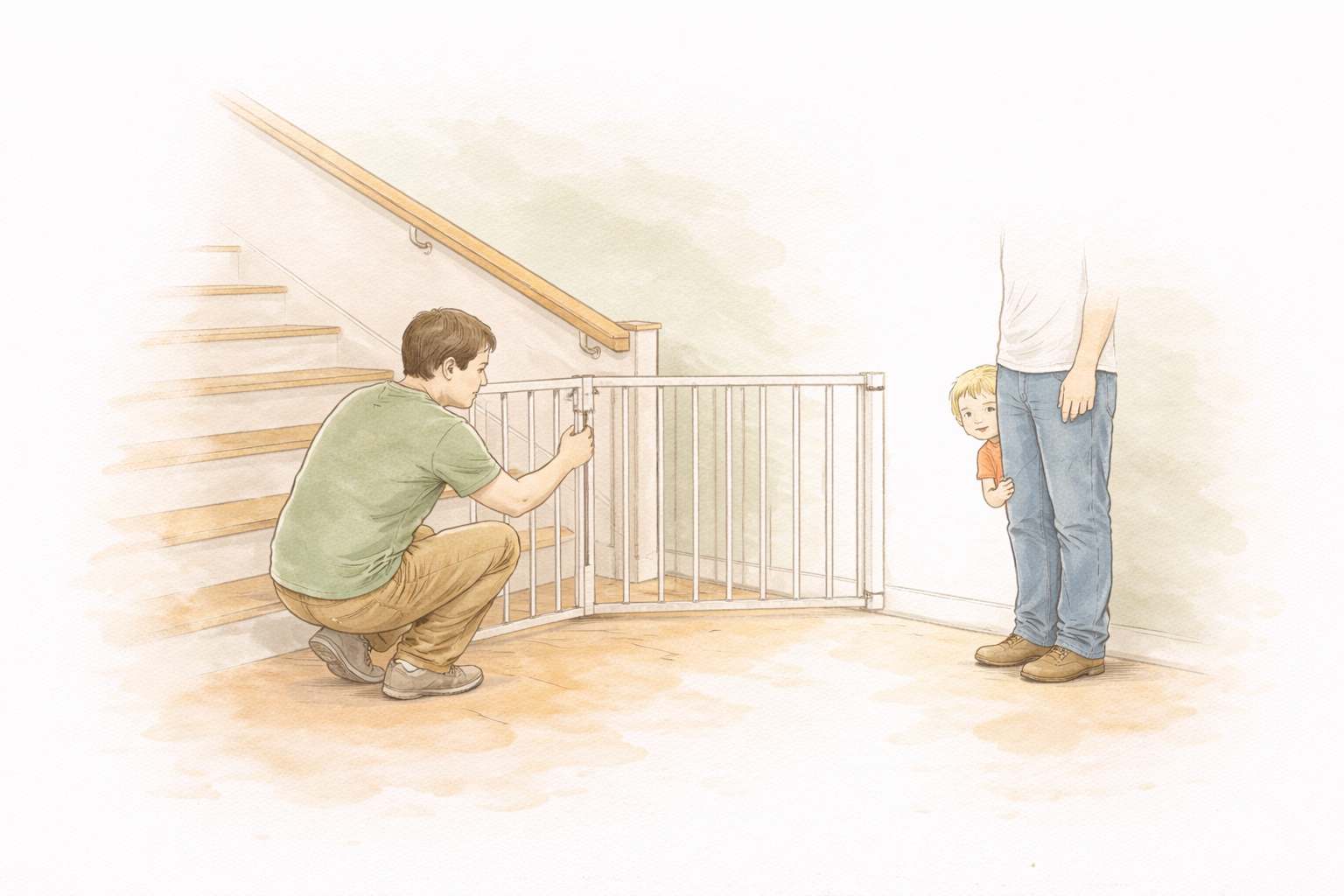 Childproofing during a house move