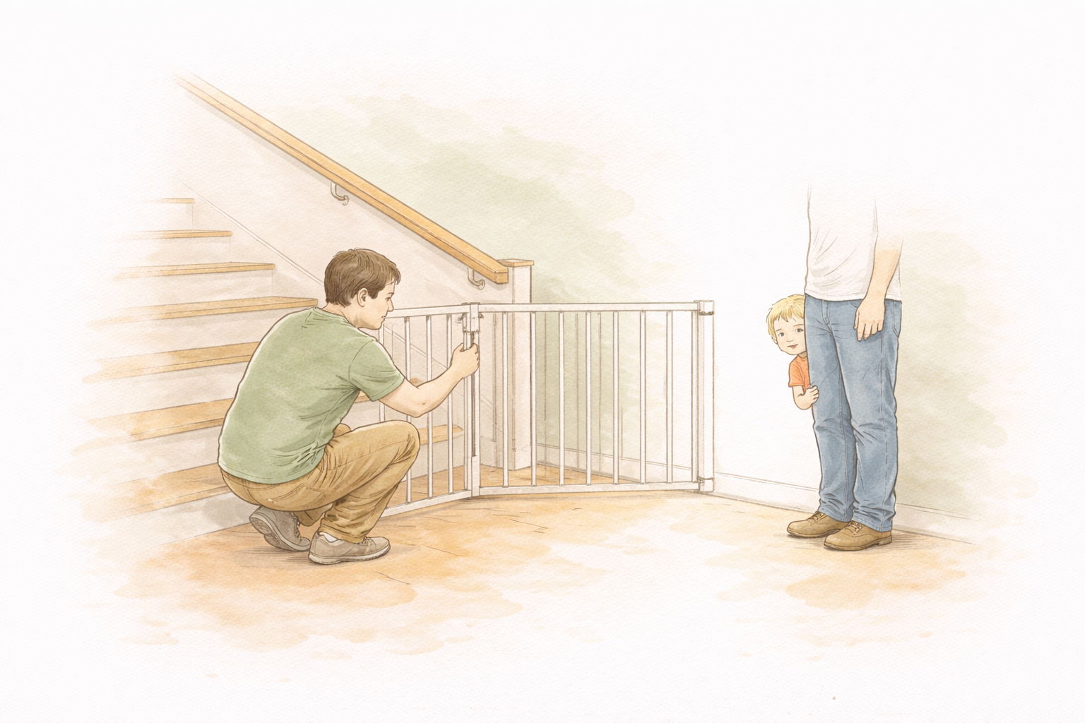 Childproofing during a house move