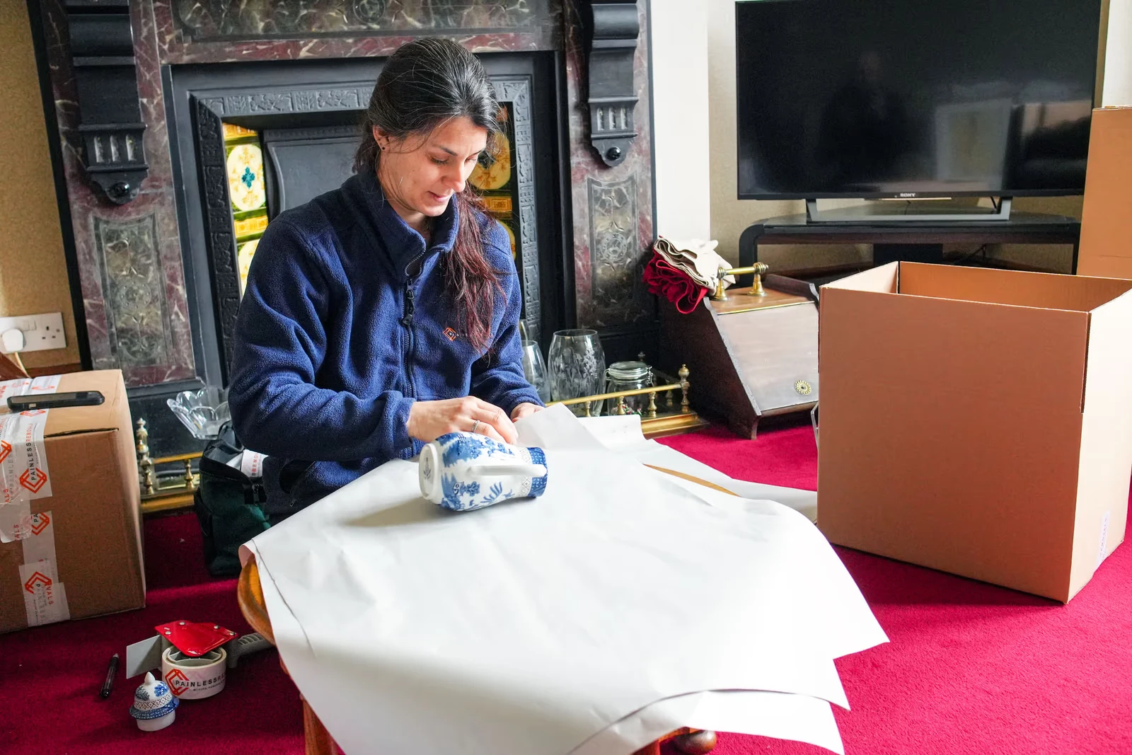 Painless Removals professional packing service