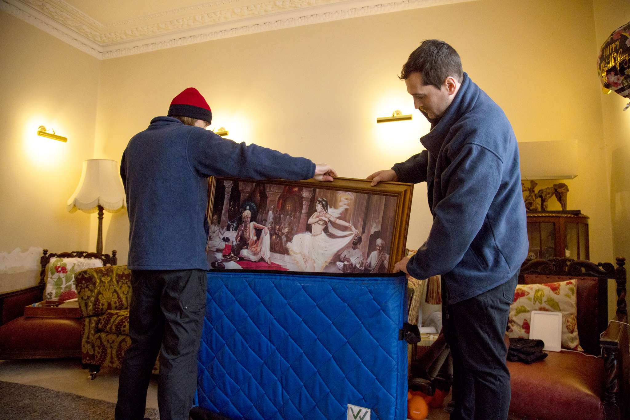 Painless Removals professional packing service for a care home move